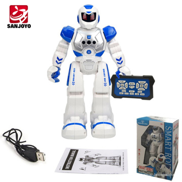 PK Wltoys F8 Dobi control de gestos robot inteligente programable baile canto caminar rc robot de juguete con luz LED SJY-822